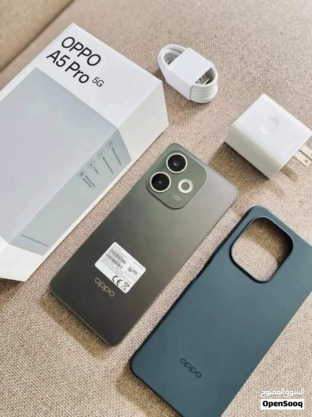 جهاز oppo A5 pro 5G رام 16 جيجا 256 مكفول سنة متوفر خدمة التوصيل وهداياااااا