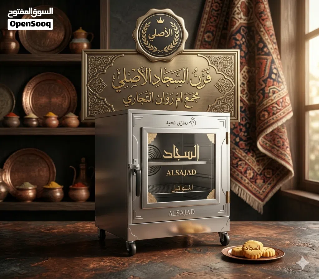 فرن السجاد غاز الاصلي والتوصيل مجاني