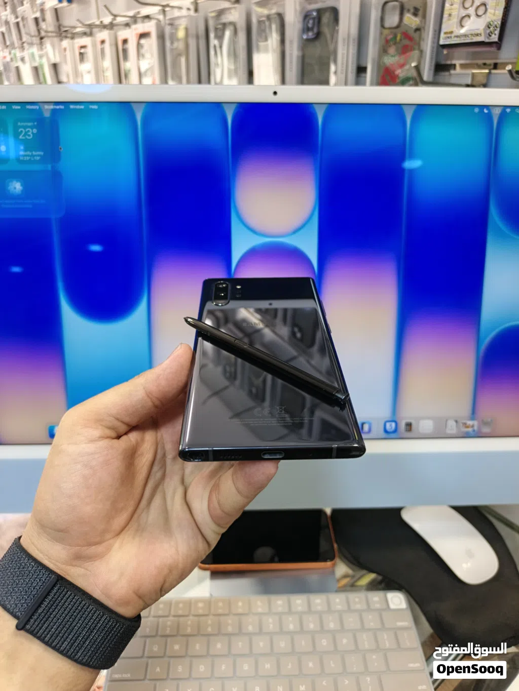 Samsung Note 10 plus 5G 256 GB عربي شرق اوسط