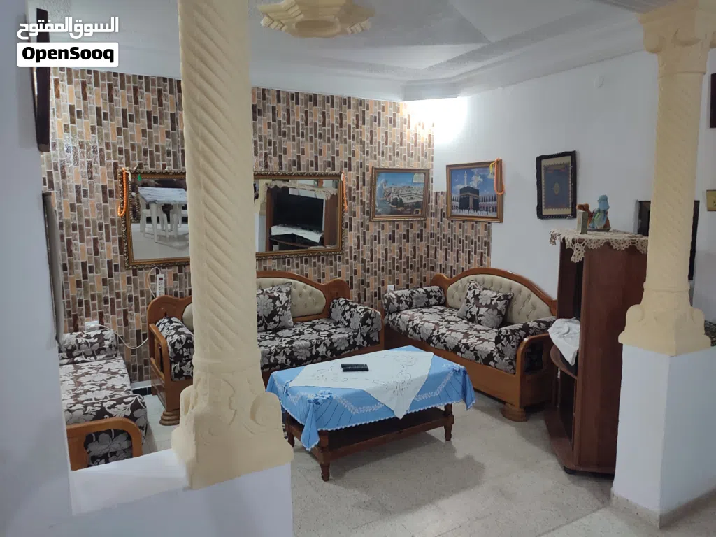 منزل للكراء قرب مصحات المنارمنزل للكراء العمران الاعلى s + 3 تتوفر فيه جميع المستلزمات ( انترنت + م