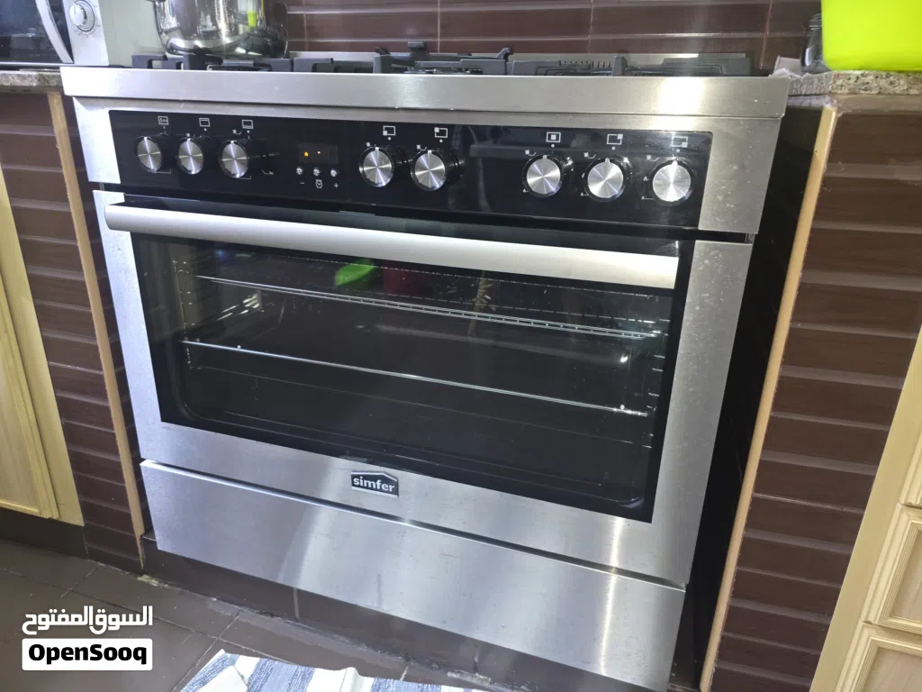 Simfer gas cooker 5 hobs