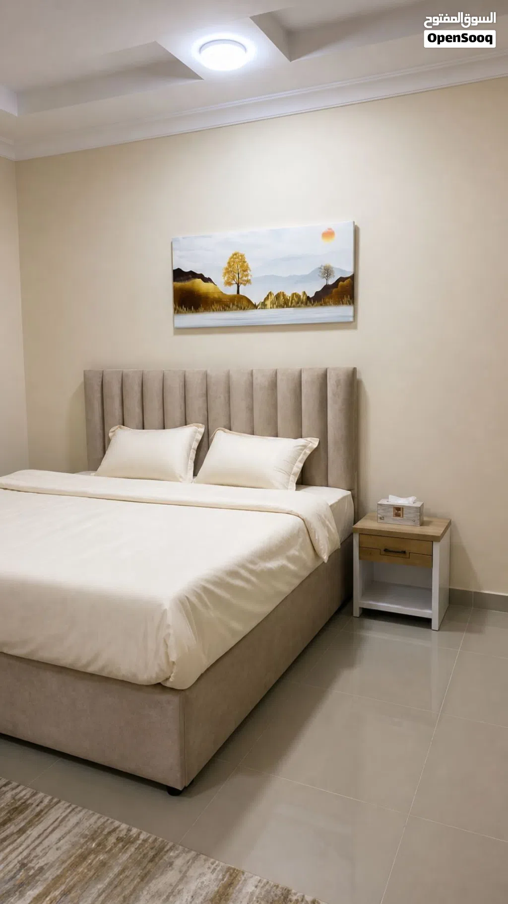 توفر ستيديو مفروشه قمه النضافه لاايجار اليوم والشهري العامراتProvides a furnished, clean studio for