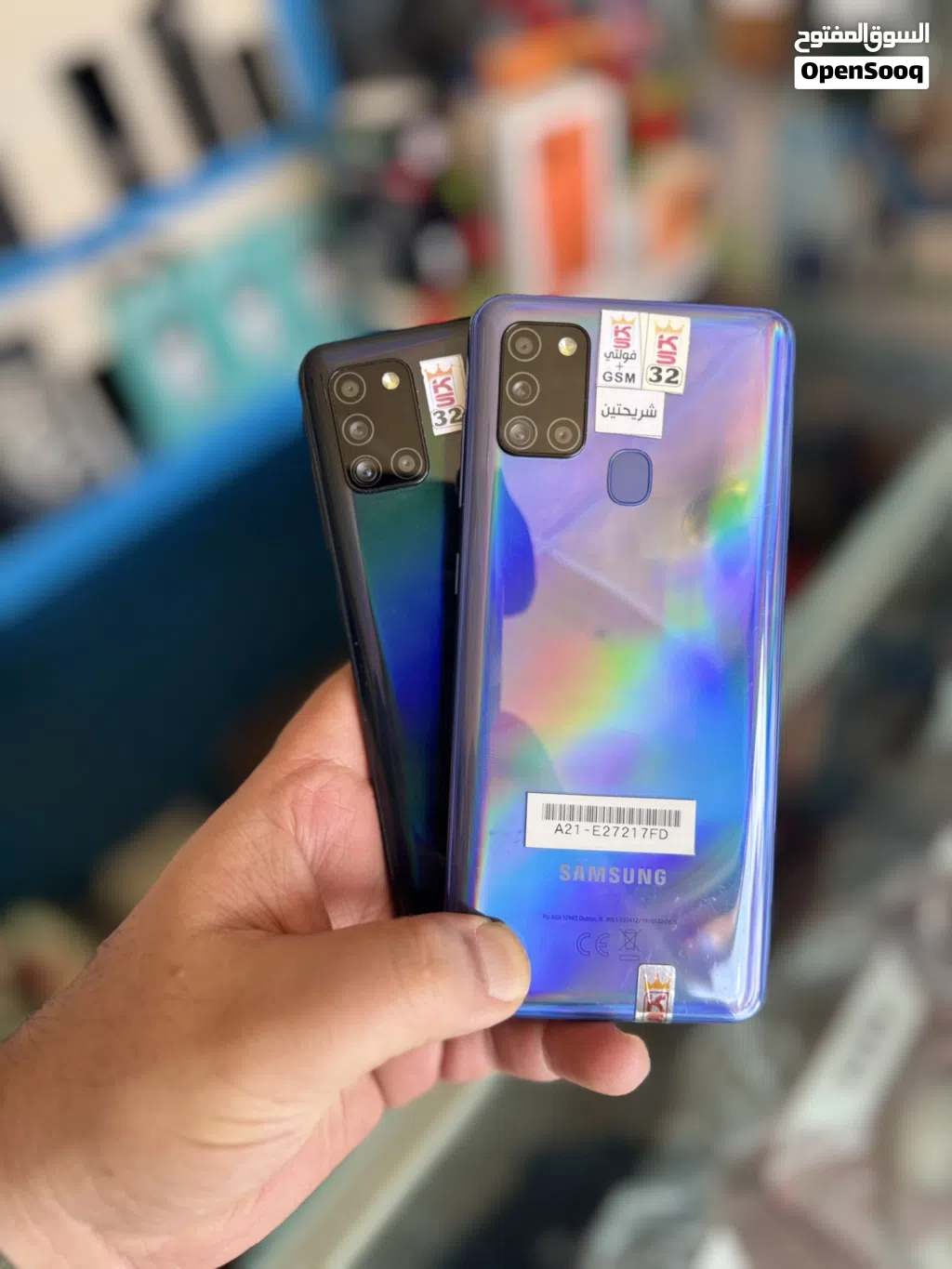 هاتف Samsung Galaxy A21s شريحتين