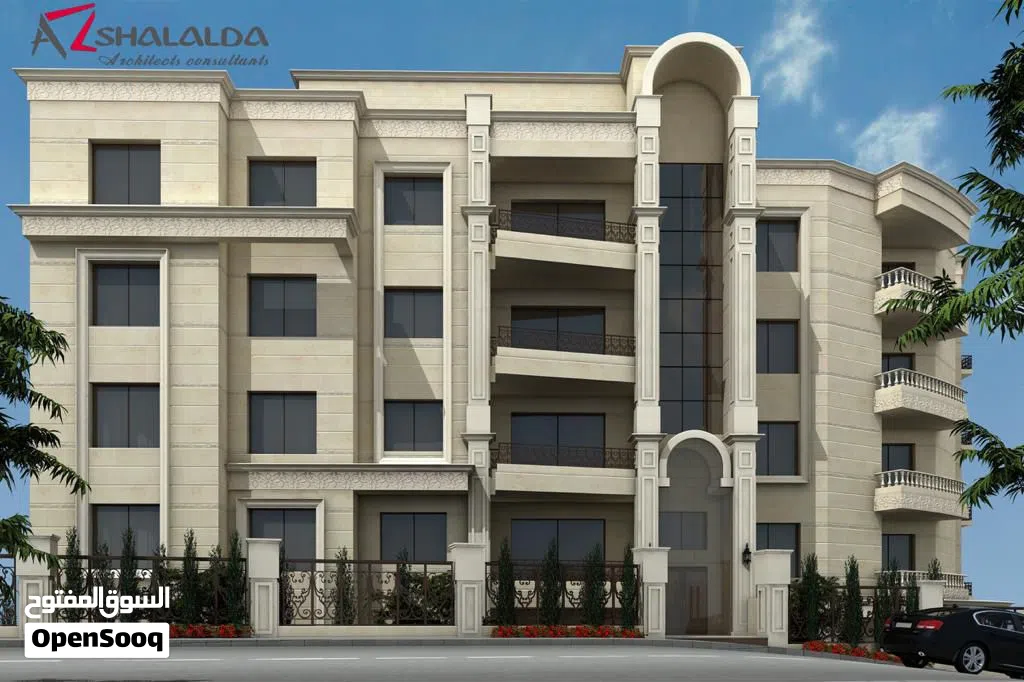 أرض سكن ب2858م مع ترخيص بناء 12 شقة وتصميم جاهز - أم نوارة