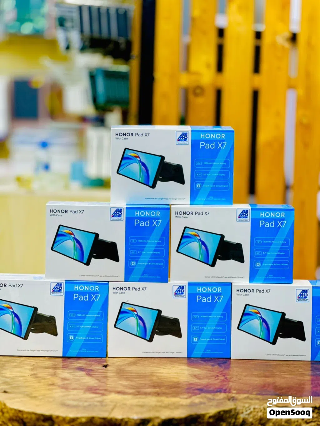 هونور باد X7 , ذاكرة 128GB رام 4 الشاشة 8.7 انش جديد ضمان سنة