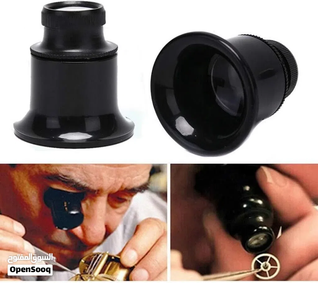 20x Magnifying Glass Eye Loupes Loop Optical Magnifier Watch Jewelry Repair Tool