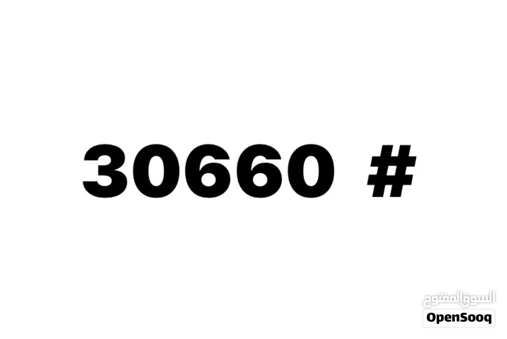 رقم 30660 رمز 1