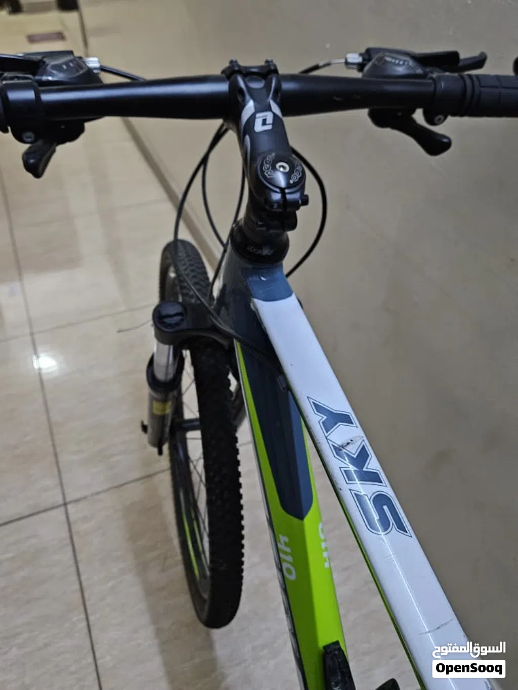 سيكل جبيلي SKY 410 أصلي بحالة ممتازة - مساعدات SR SUNTOUR