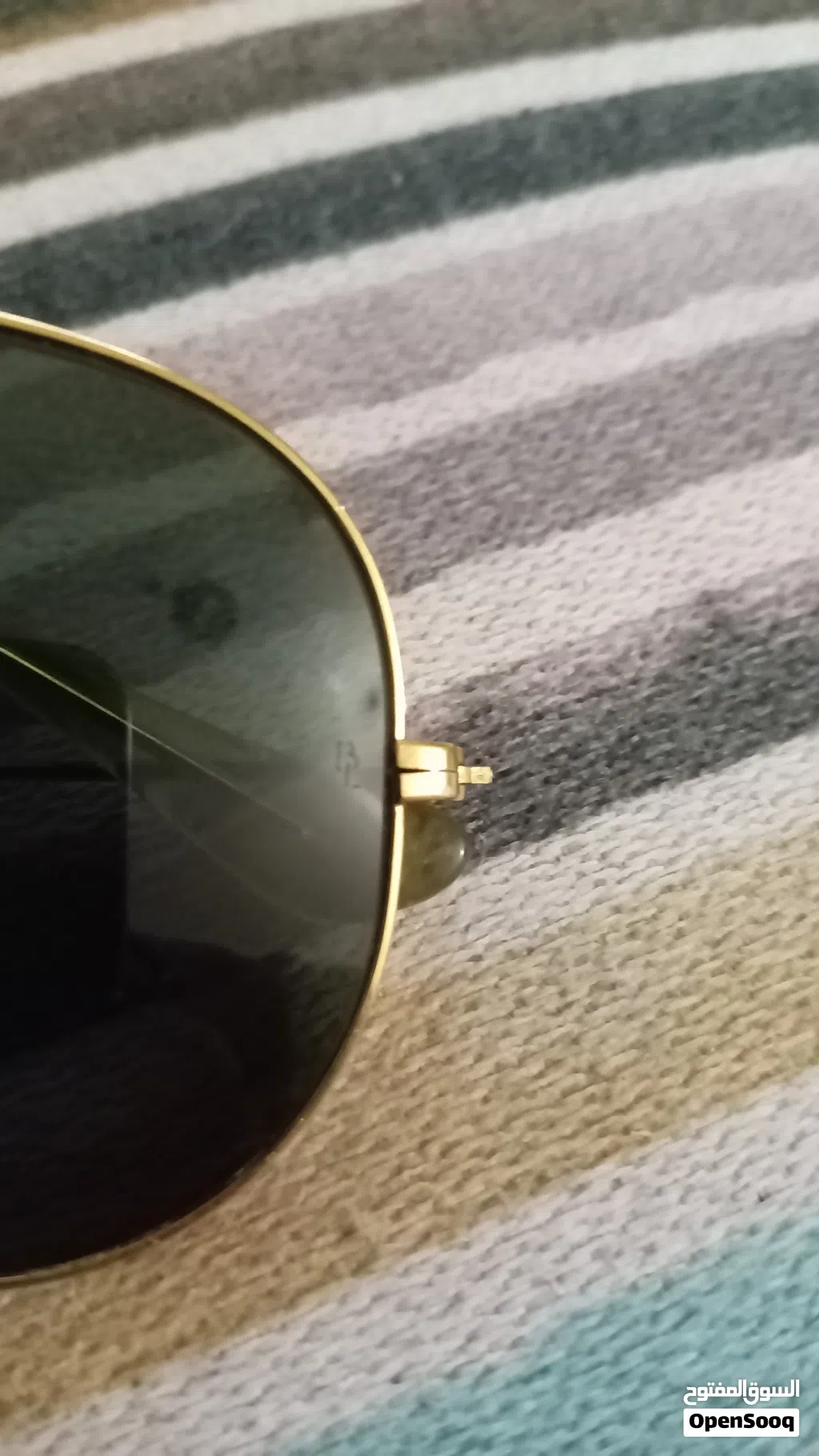 العنوان: نظارة Ray-Ban Aviator أصلية Vintage صنع أمريكا B&L
