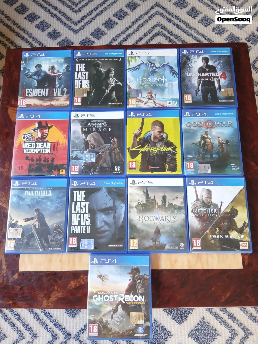 للبيع: تشكيلة من أقوى وأضخم ألعاب PlayStation 5 & PlayStation 4 الأصلية