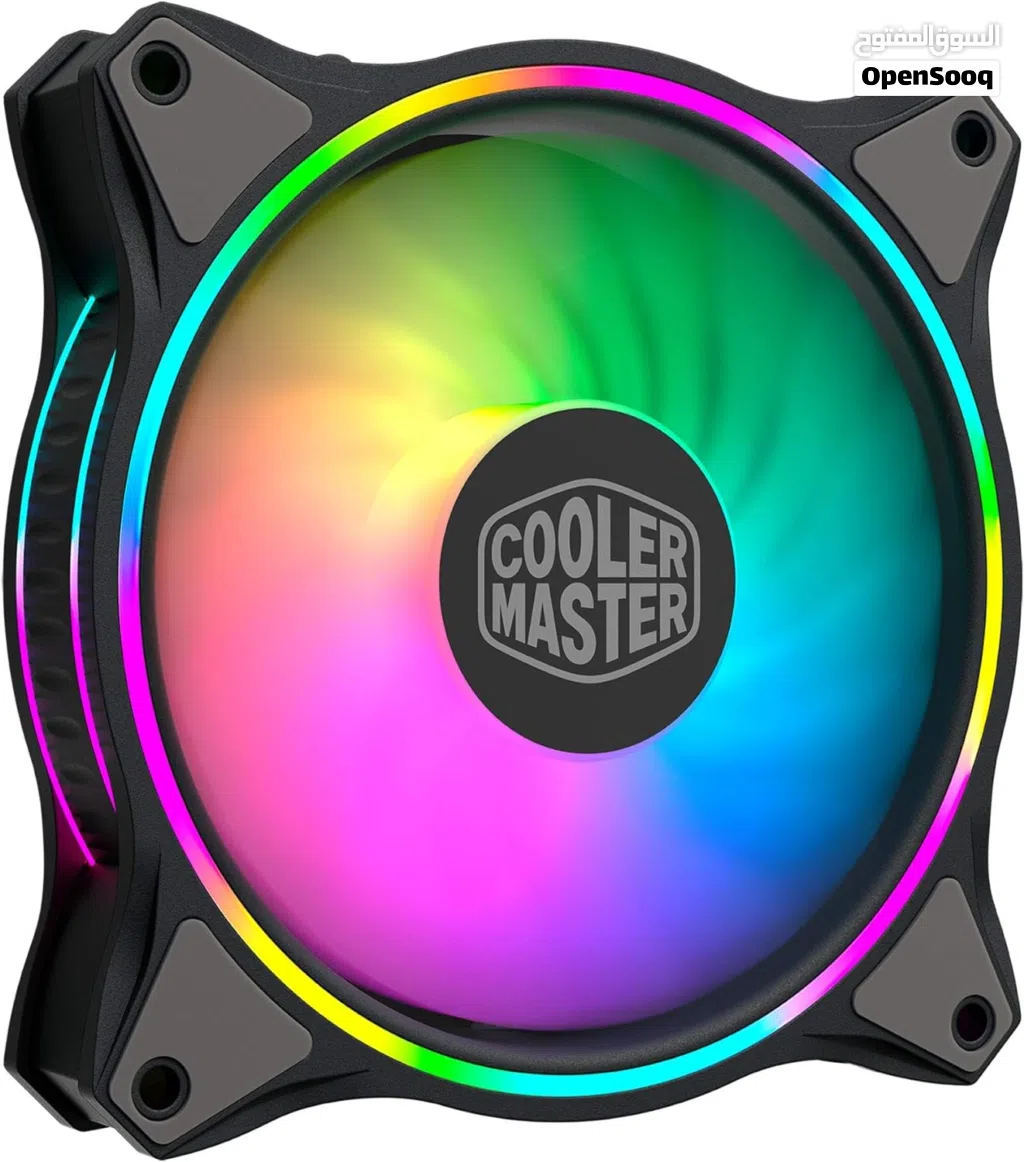 للبيع مروحة Cooler Master Halo 120 + شريطين LED ARGB (لقطة)