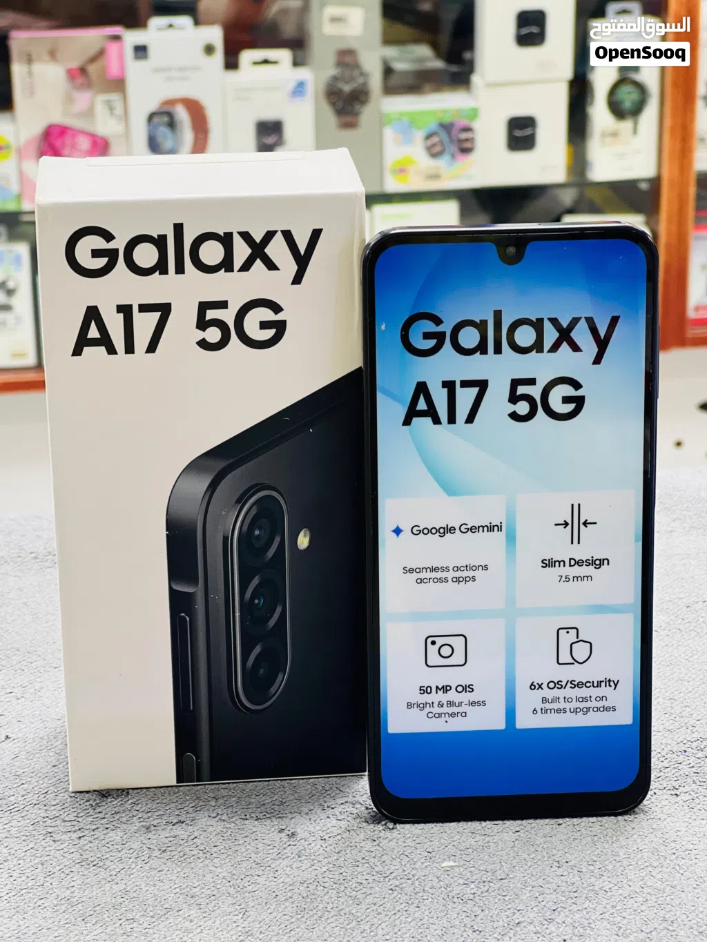 SAMSUNG A17 5G 6/128GB NEW FOR SALE