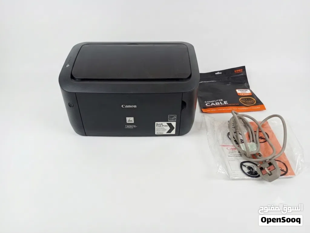 طابعة ليزر كانون سوداء Canon LBP6020B جديدة تماماً لم تستخدم