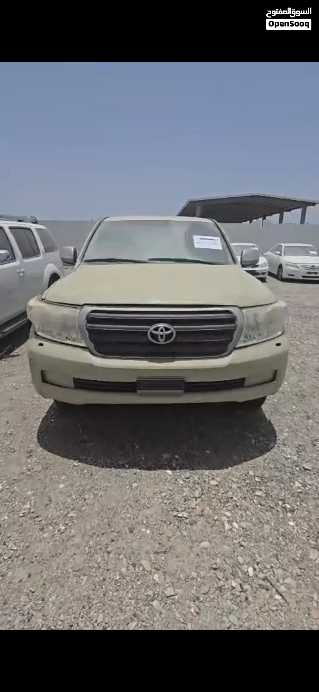 لانكروزر 2009 ينفع للتصليح و ينفع لقطع غيار