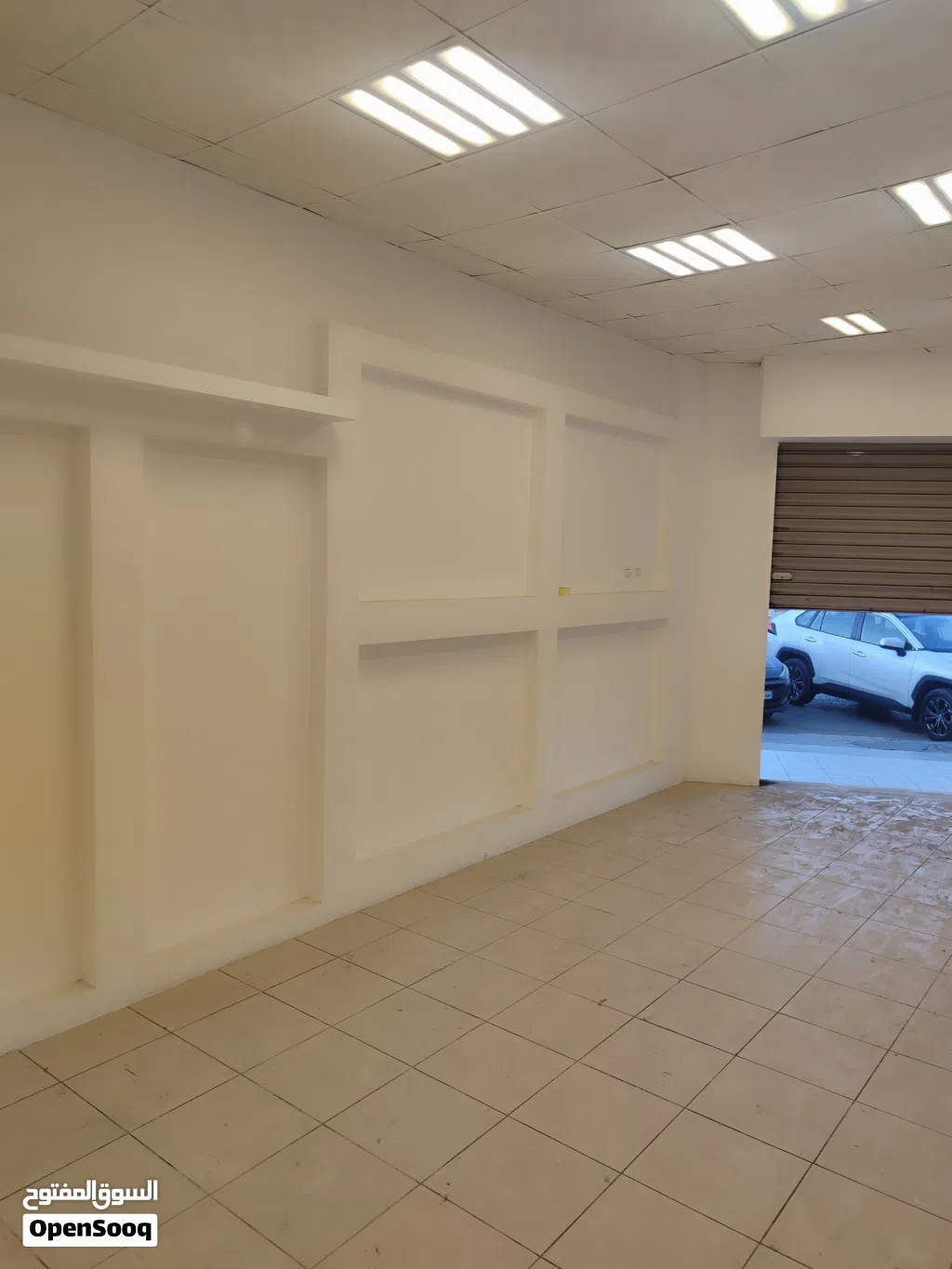 محل للايجار بسوق الجمعة طريق الشط من طابقين