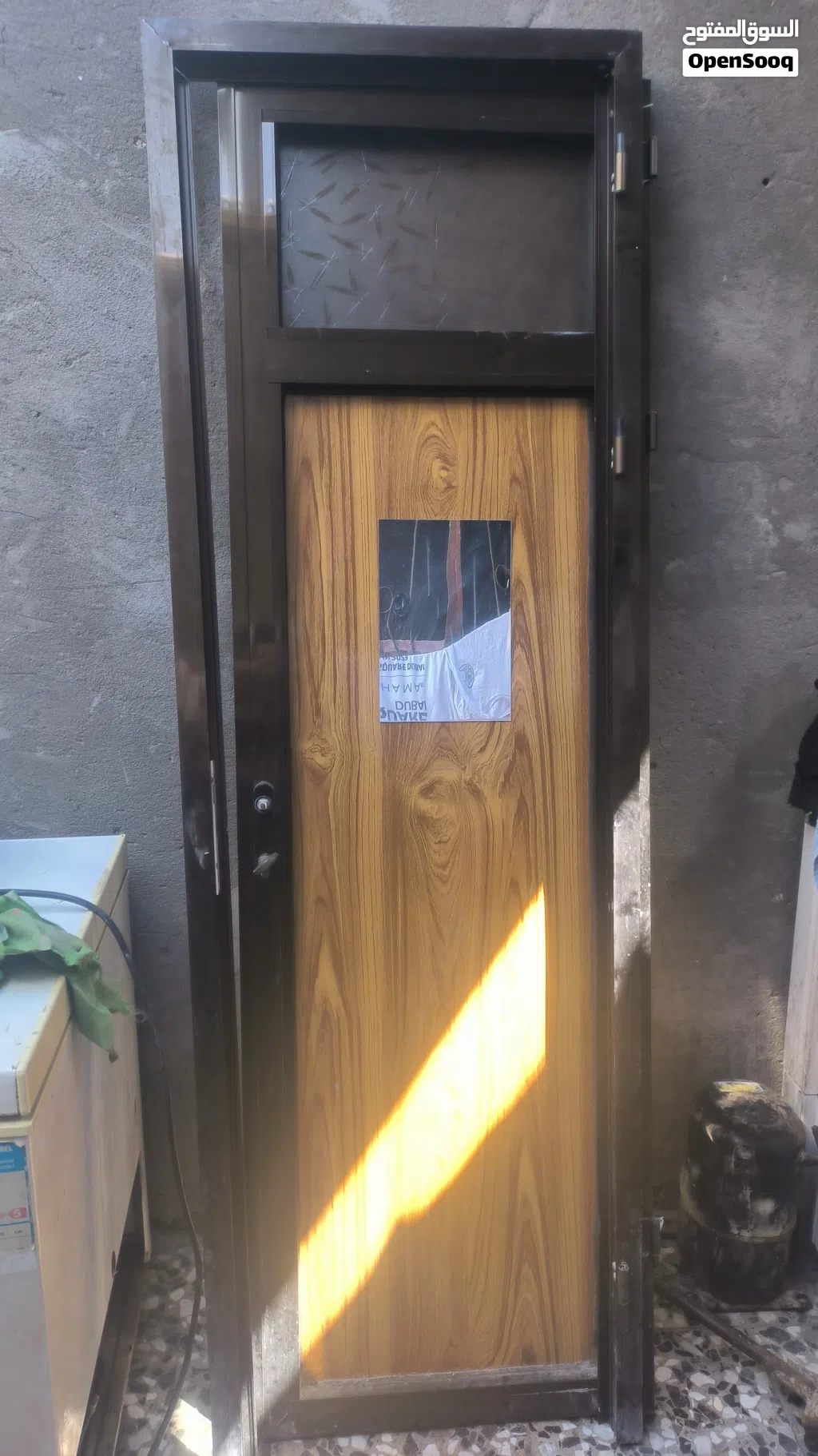 باب المنيوم 2×70