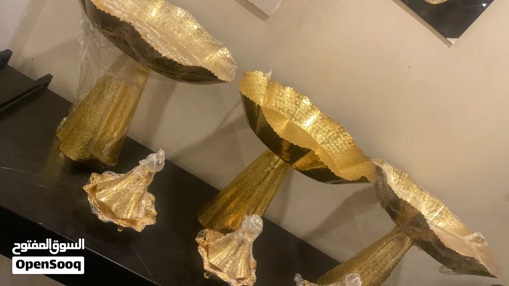3صحون تقديم كبار و3 تمرينات