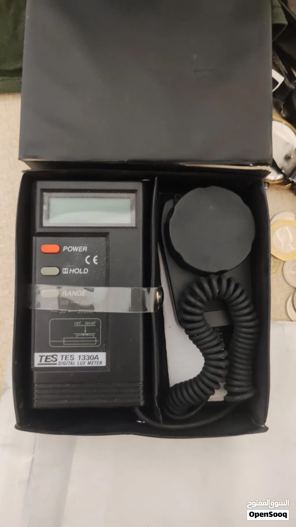 مقياس شدة الإضاءة (Lux Meter) موديل TES 1330A.