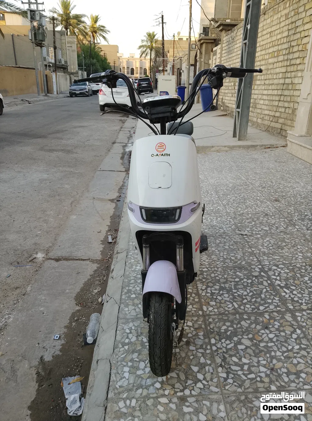 دراجه شحن مستعمل نضيفه يحتاج ضب بريك فقط