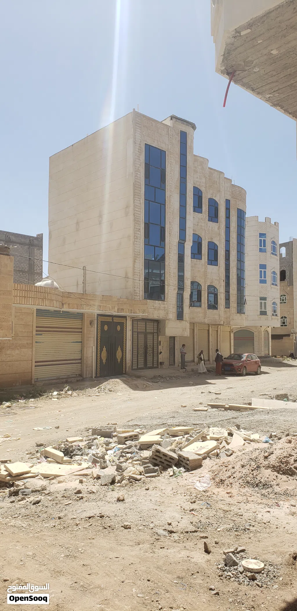 عمارة سكنيه اربع ادور وبدروم