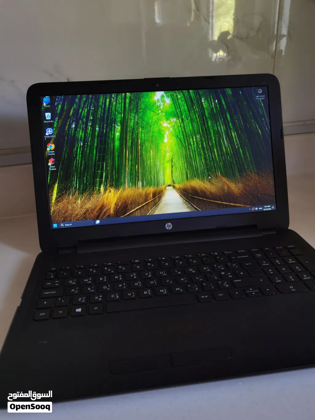 لابتوب hp بحالة ممتازة قابل للتفاوض او البدل