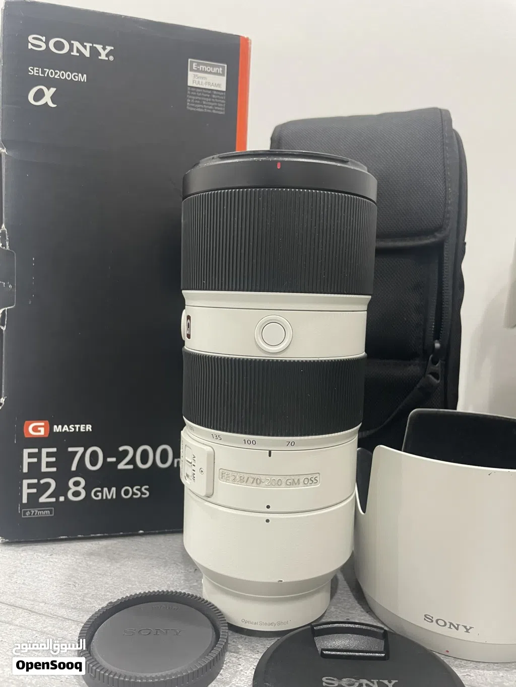 عدسة سوني Sony 70-200m F2.8 Gm I lens