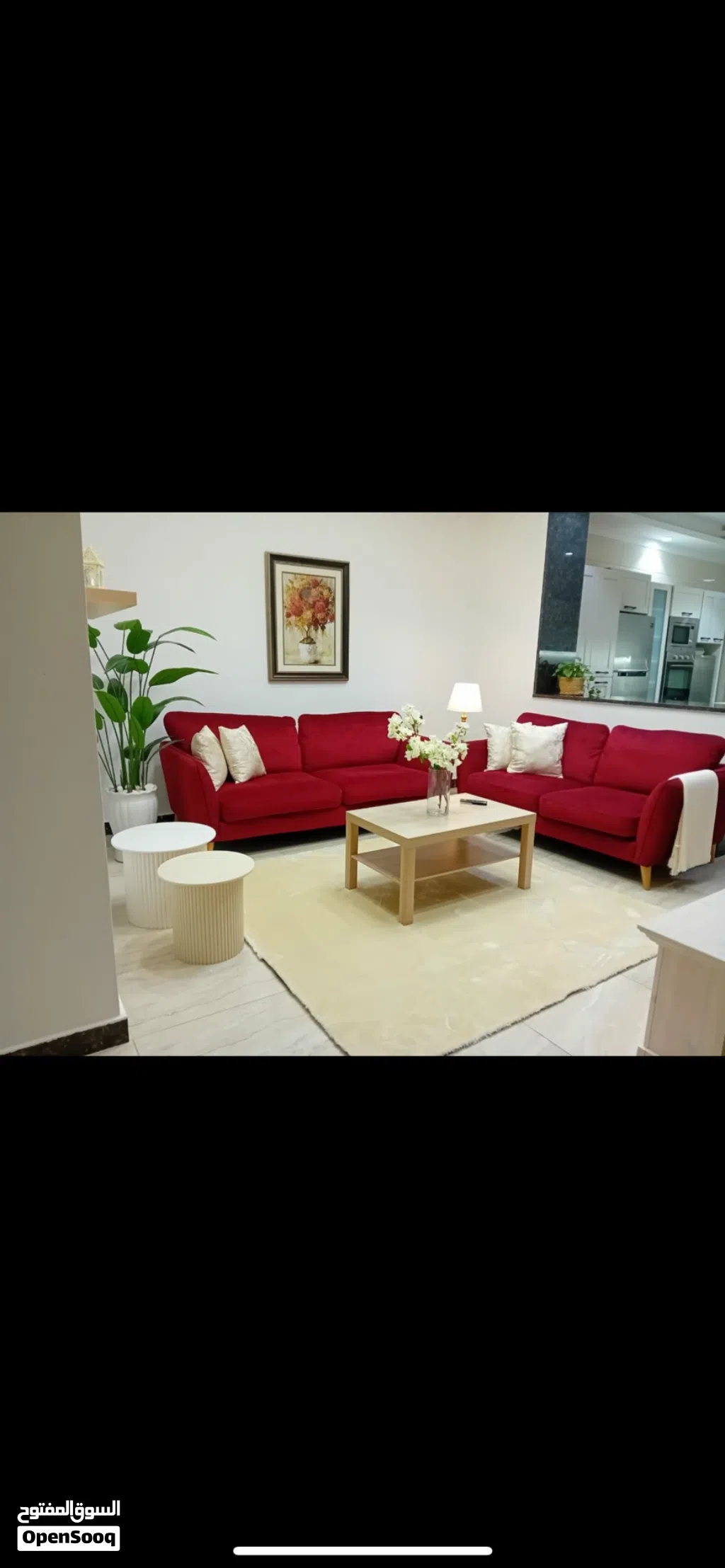 شقه للبيع مفروشه في مشتل مقسم راقي ومغلق