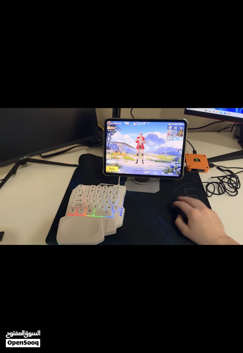 قطعه ax360m للعب ماوس وكيبورد ع الايباد الابل