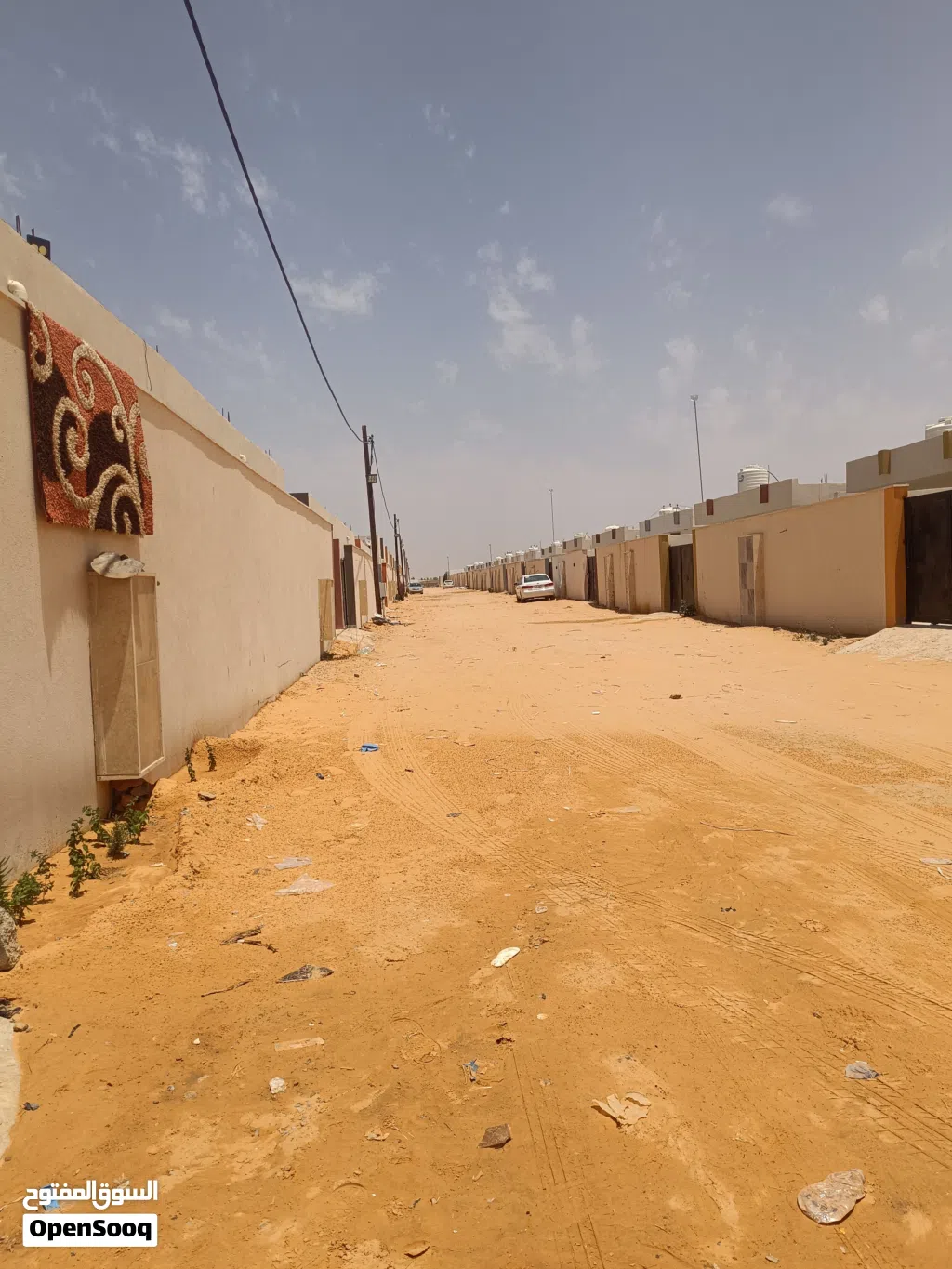 منزل للبيع تشطيب جديد اسكن طول مقسم سكني الله يبارك زوز ديار وصاله وحمام ومطبخ
