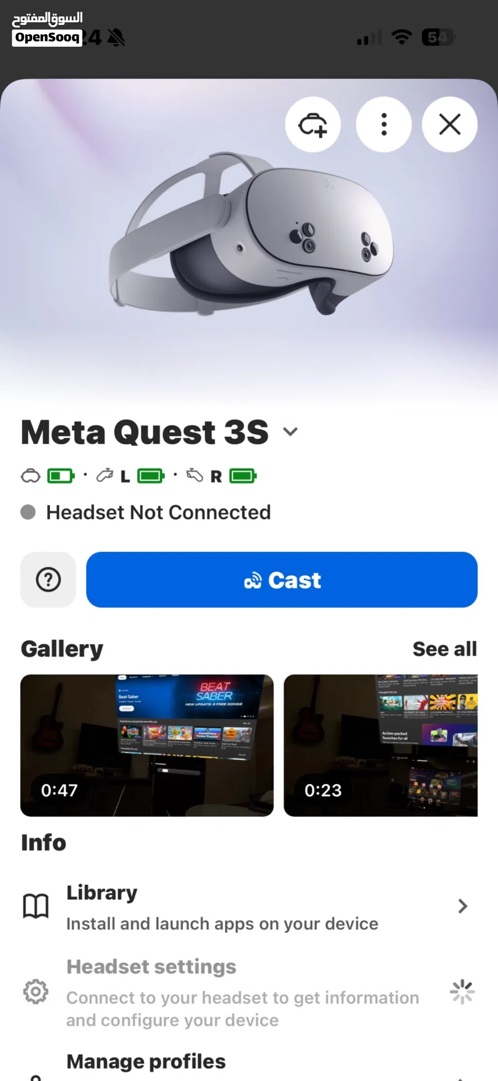 META QUEST 3s