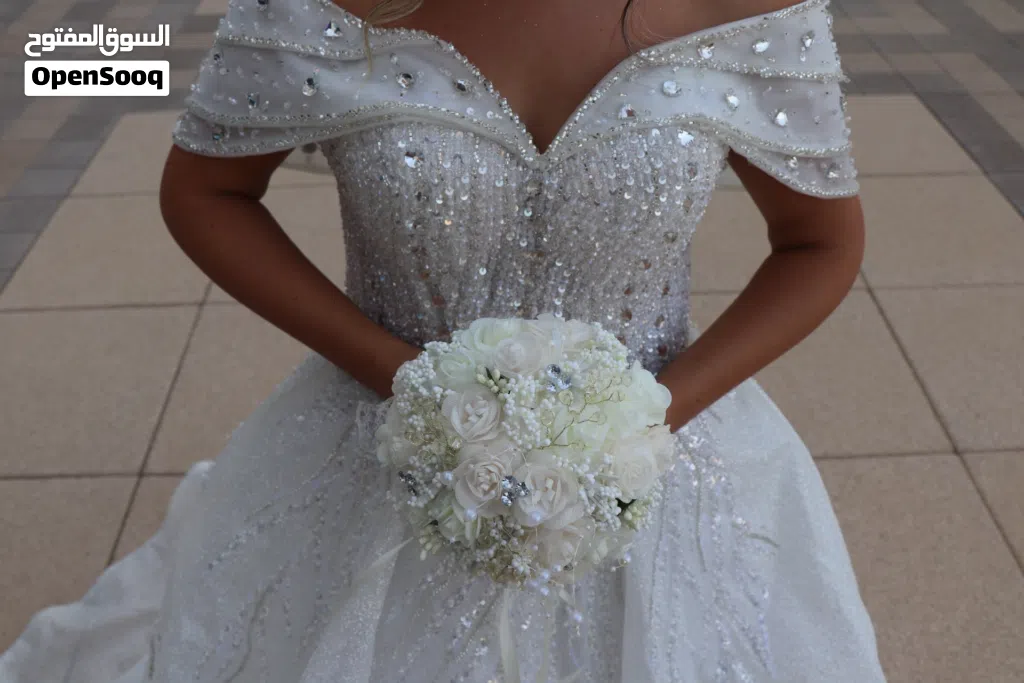 Wedding dress and accessories