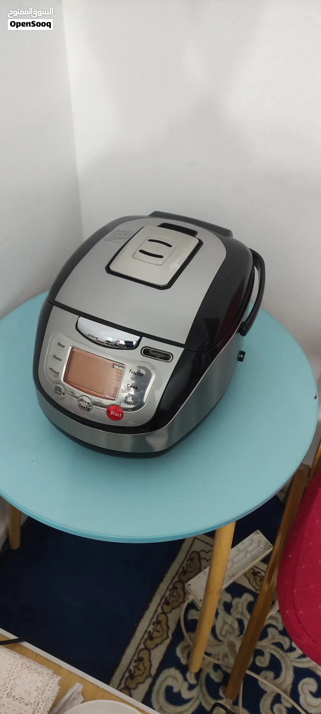 طباخ أرز صغير الحجم سیرجیو الموديل: SRC-504M Sergio model SRC-504M MICRO Computer RICE Cooker