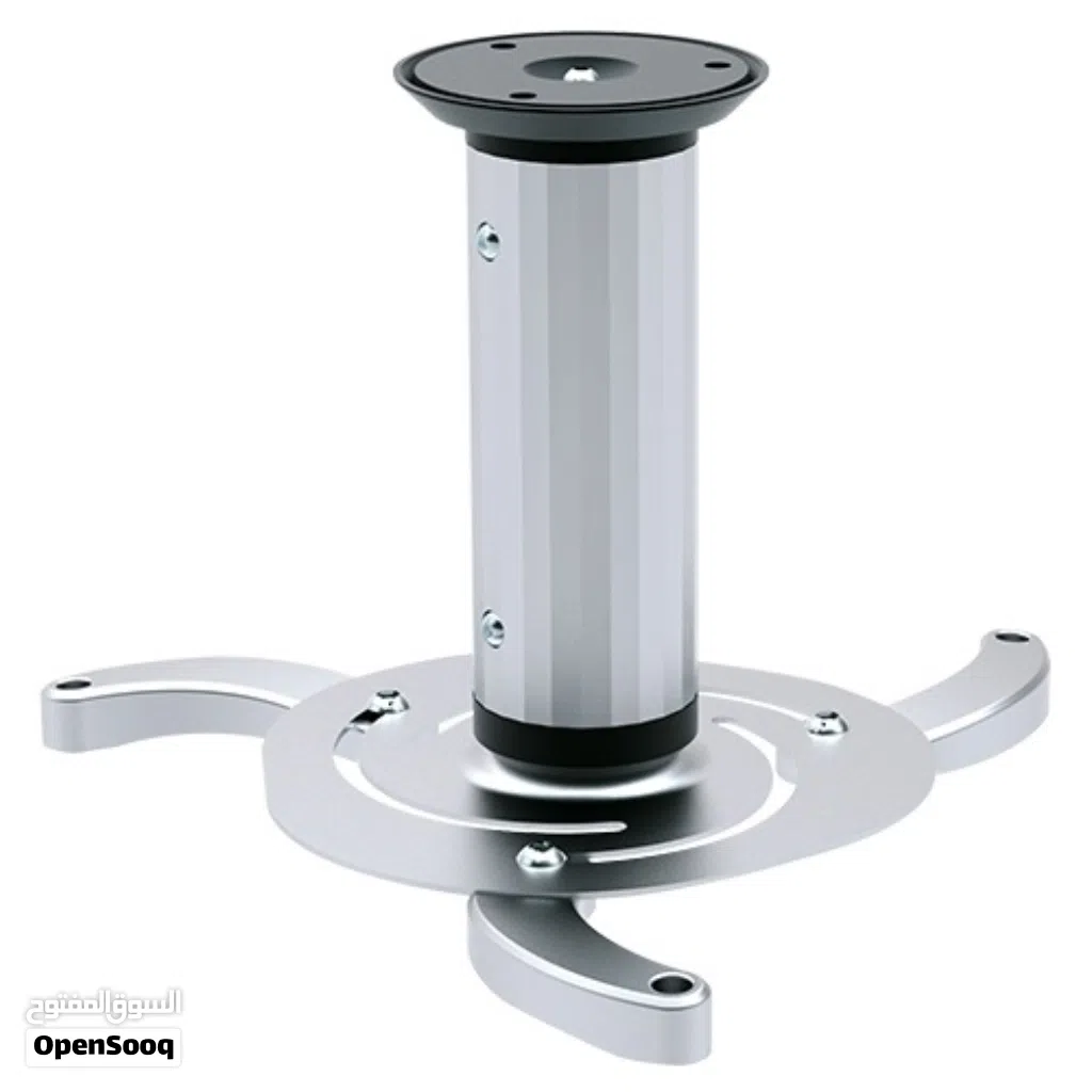 حمالة بروجكتر Projector Ceiling Mount Kit لون سلفر مناسبة جدا لاسقف الجبسم بورد