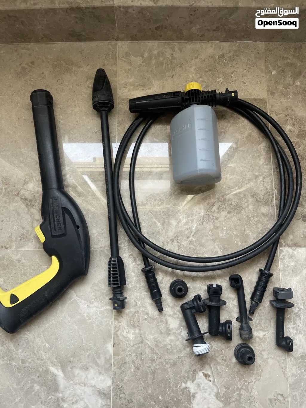 مجموعة ملحقات غسالة الضغط العالي من كارتشر (Kärcher Pressure Washer Accessories Kit)