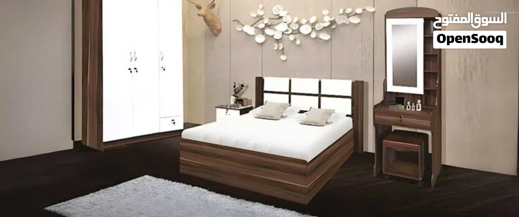 غرفة نوم مع مرتبة طبية 120×200×12 سم - Bedroom Set With Medical Mattress 120x200x12cm-Made in China