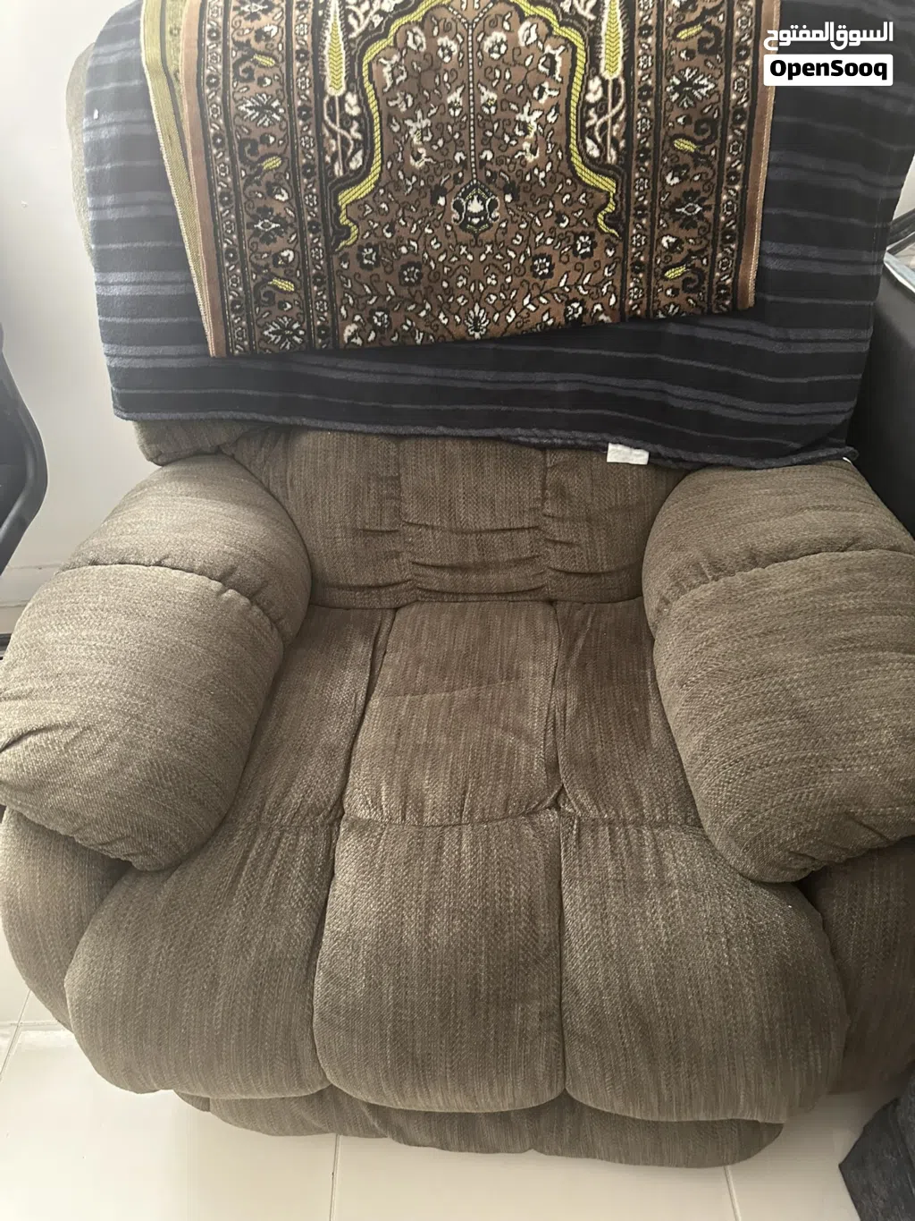 كنب سرير من ابيات و lazy chair