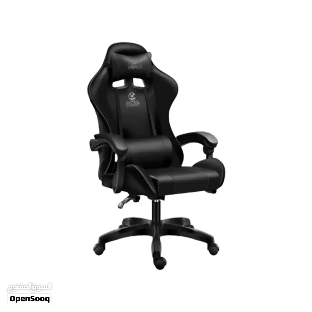 ADLUX Ergonomic Gaming Chair Black Adjustable Reclining