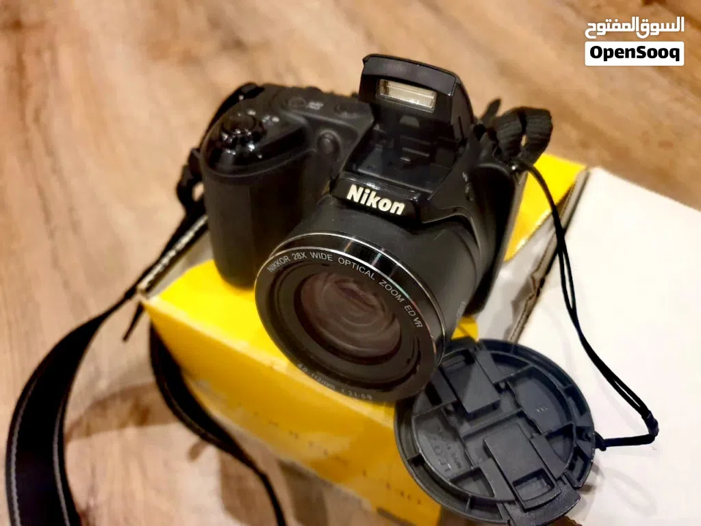 فررصة لن تتكرر كاميرا+أوريجينال+ وارد الكويتNikon Coolpix L340 زوم 28x