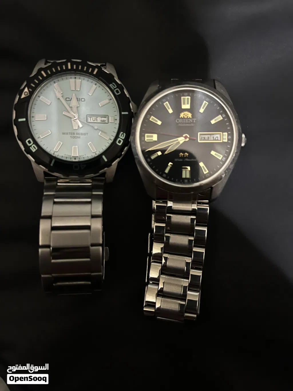 Casio and orient original watch ساعة اورينت و كاسيو اصلي