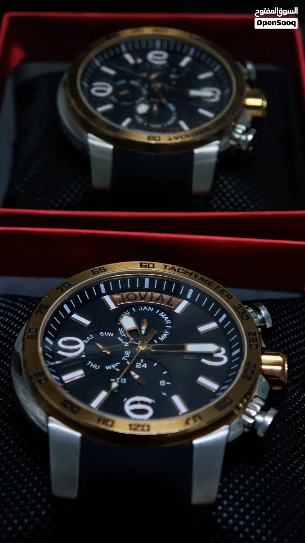 للبيع! ساعه ماركة Jovial السويسرية اقرأ الوصف Jovial, Swiss Quality, Original, Men's Watch, Quartz,