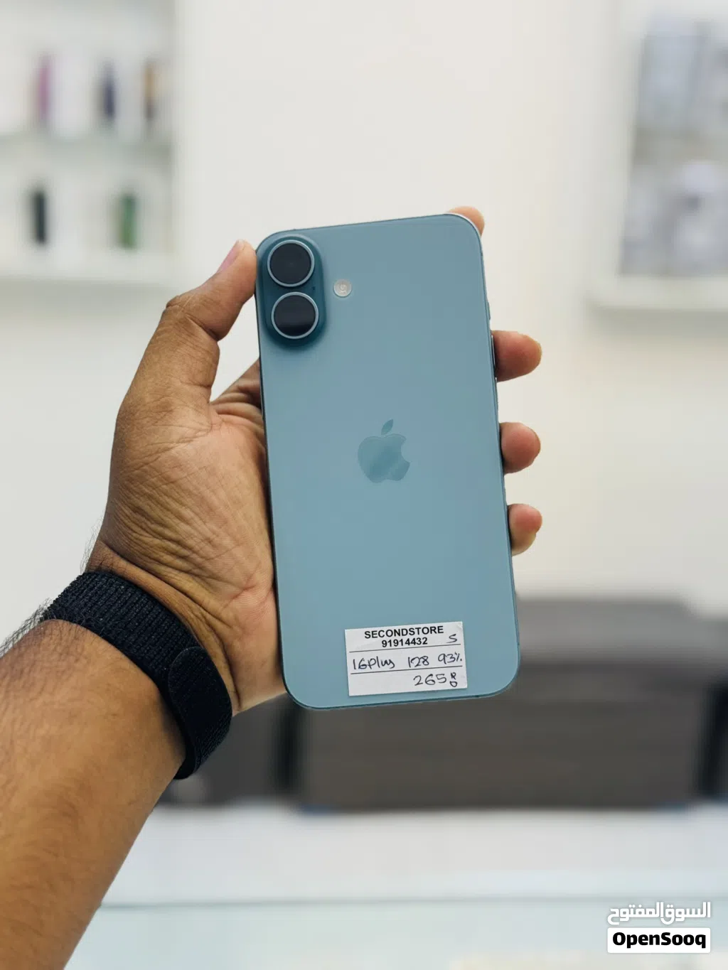 iPhone 16 plus 128 GB in very good condition with good battery