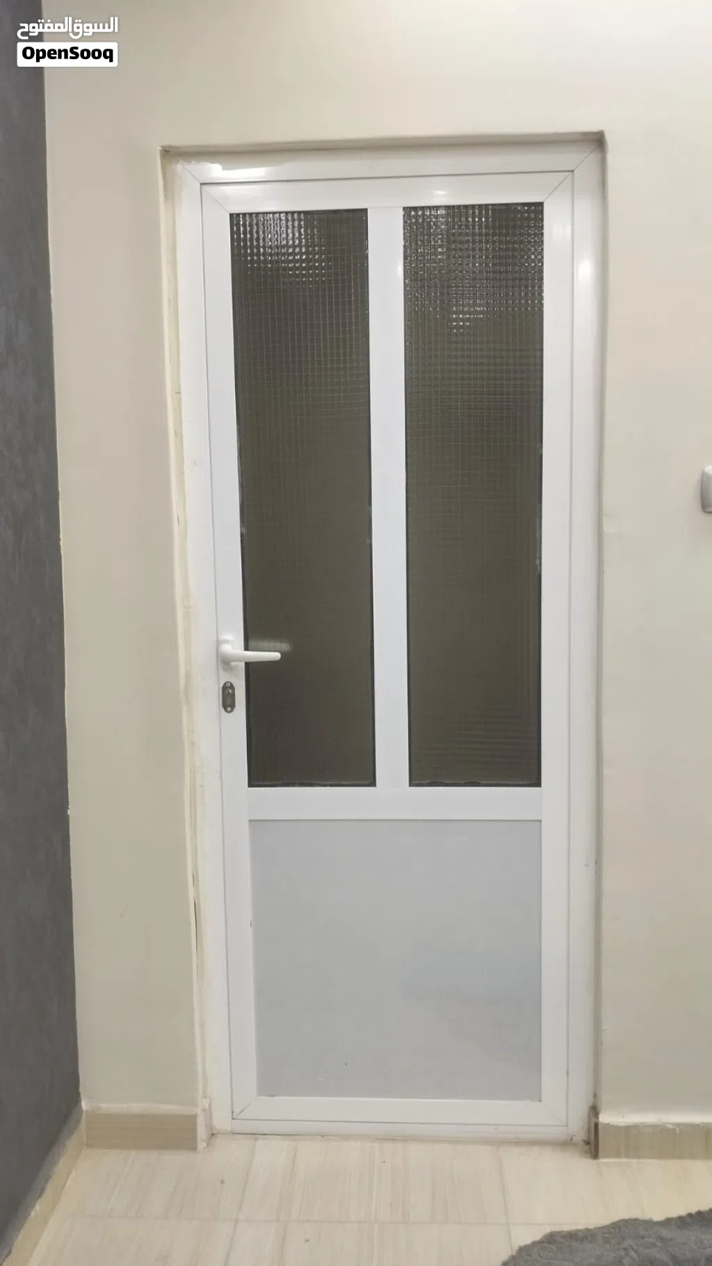باب المنيوم وشباك