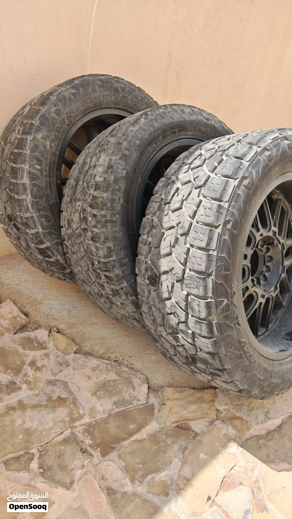 خمس اطارات مقاس 22