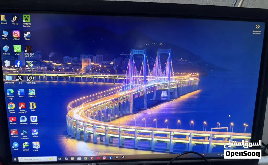 شاشة HP مستعملة