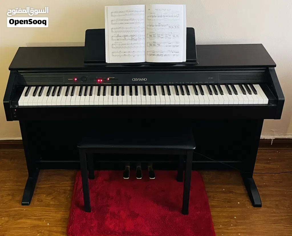 casio piano excellent condition بيانو كاسيو، بحالة ممتازة