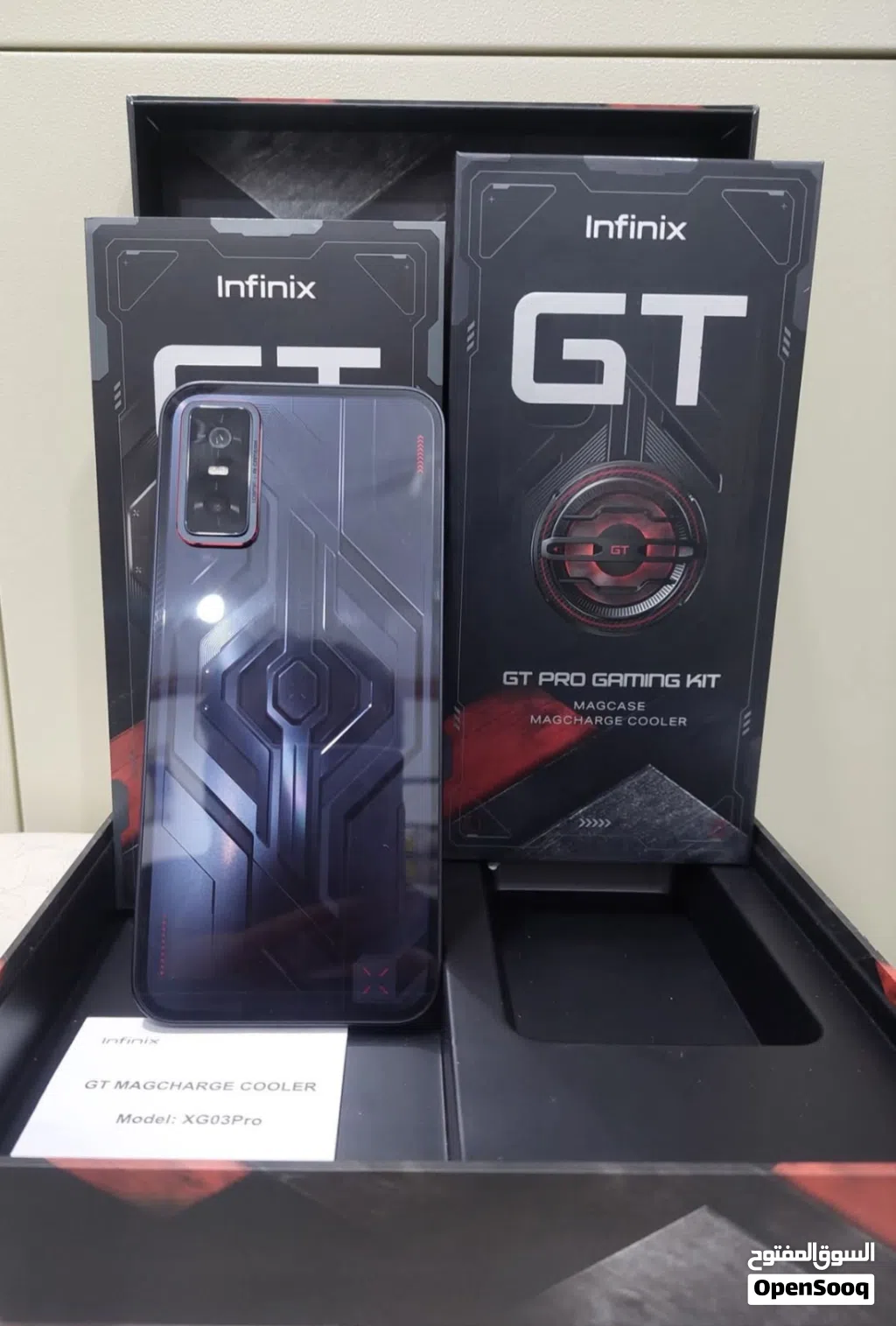 هاتف انفينكس GT 30 برو جديد جديد ذاكرة 512 شوف الوصف