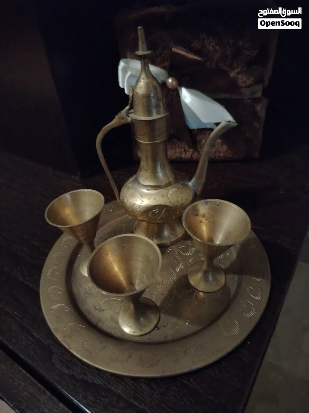 طقم نحاسيات..