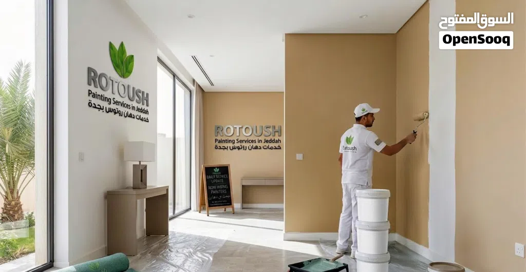 Rotoush Painting Services in Jeddah