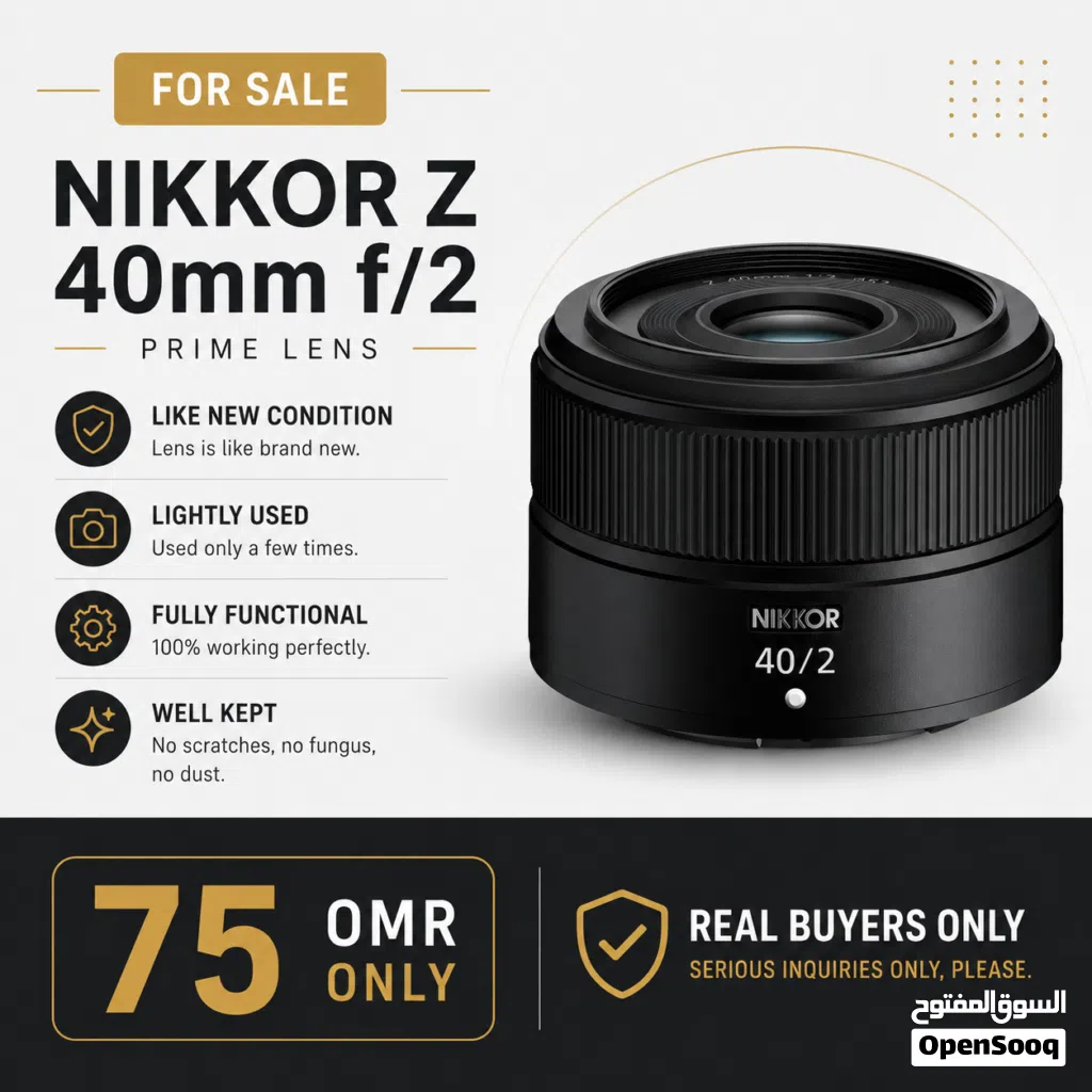 NIKON Z 40mm f2
