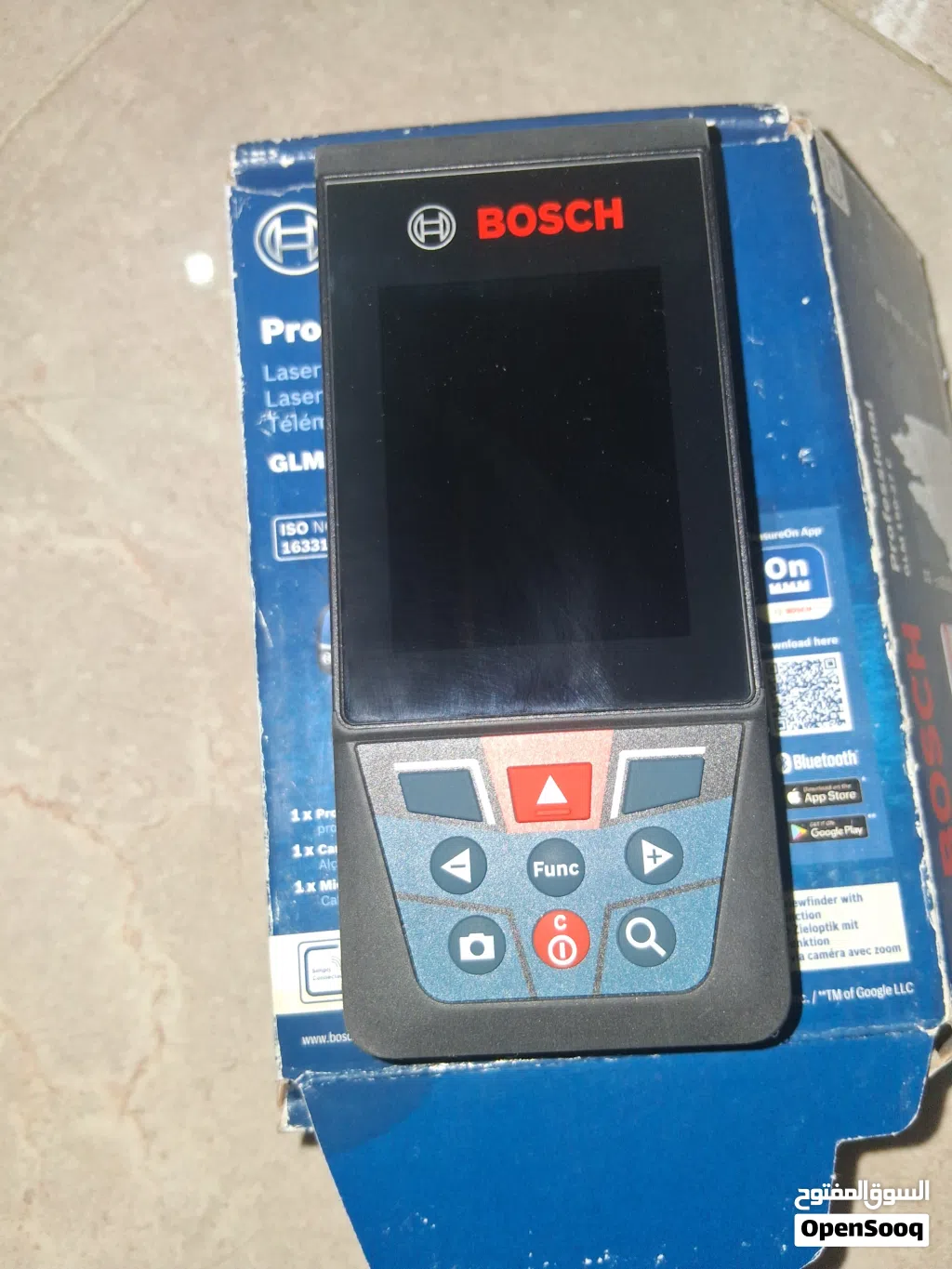 مترليزر من شركة بوش المدى 150 متر مزود بكاميرا ليزر بوش GLM 150-27 C"